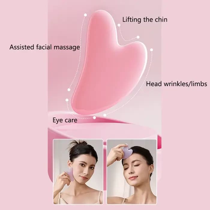 Rouleau de Massage du visage à Double tête