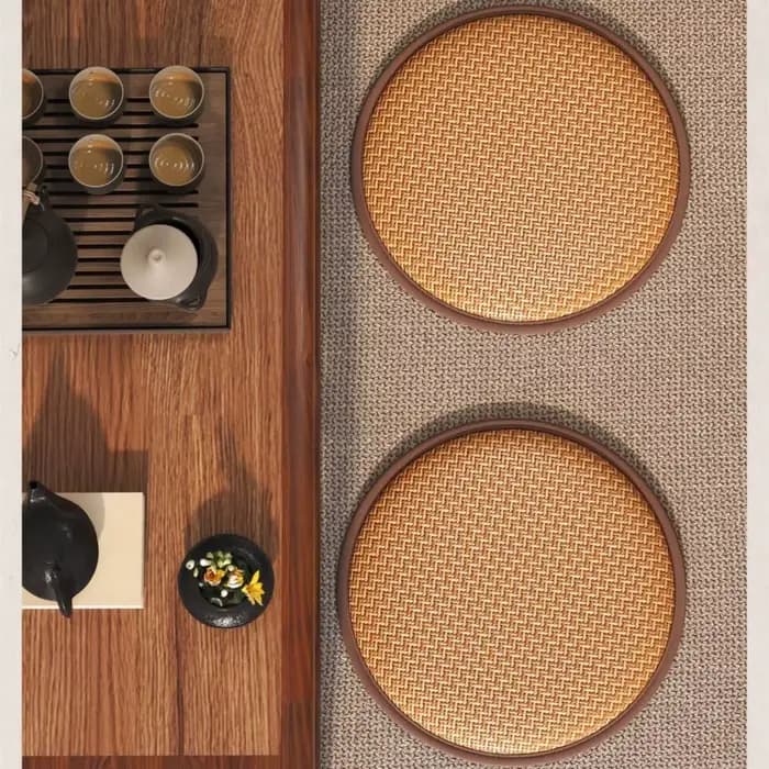 Coussin de méditation Zen Zafu épais et doux antidérapant pour Zazen