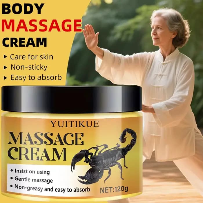 120 g de crème de massage · Utilisation consistant