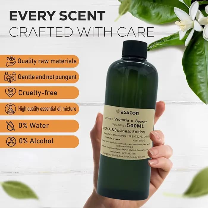 ESAEON 500ml (16.9 fl.oz) Huiles essentielles de sauge et de sel marin - Huile essentielle liquide pour diffuseur