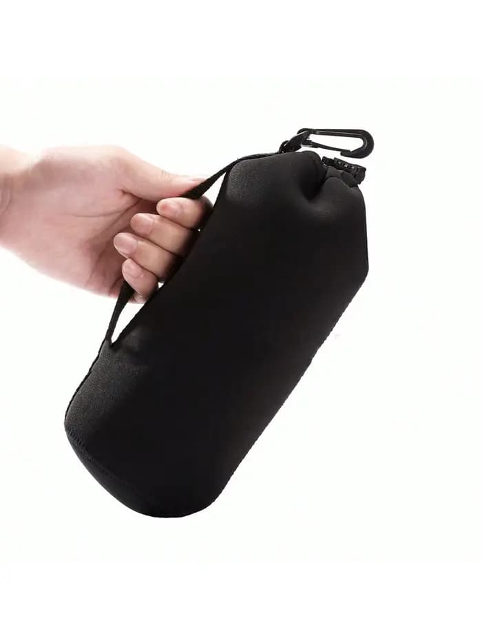 Pochette d'objectif d'appareil photo en néoprène souple et étanche pour objectif d'appareil photo, étui pour Canon Sony pour la plupart des appareils photo reflex numériques