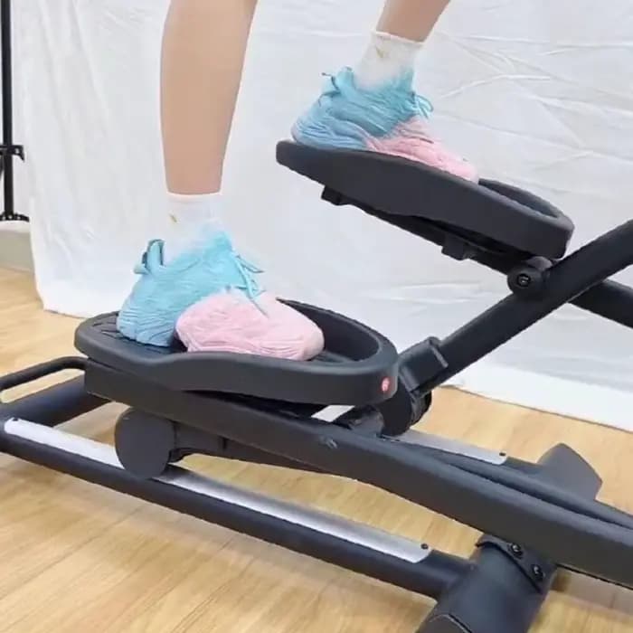 Pièce de roue à rouleaux elliptique pour femmes en plein air sous la machine elliptique de bureau