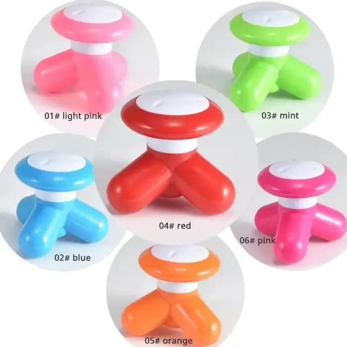 Mini appareil de massage électrique vibrant portatif pour usage domestique