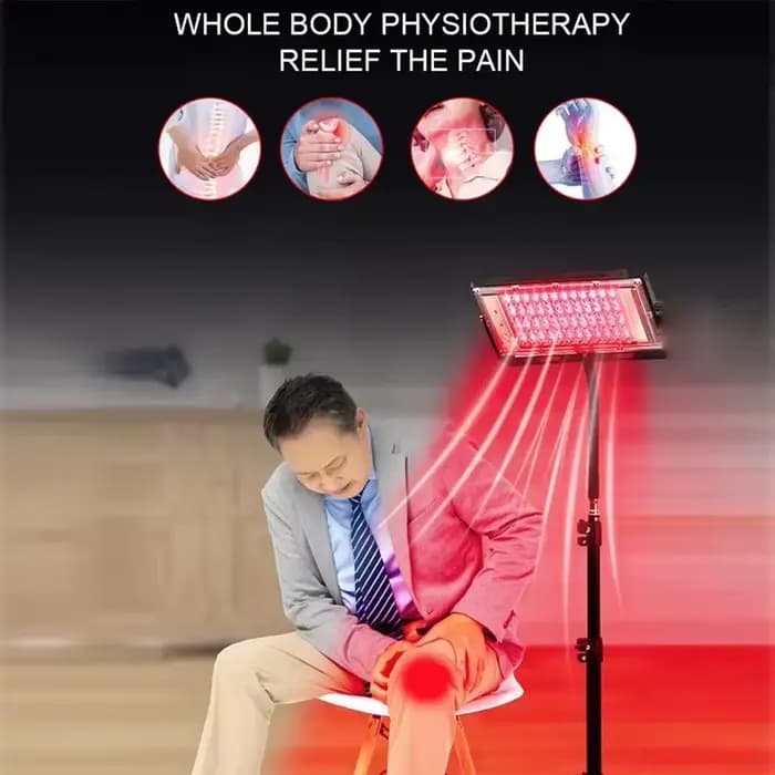 Lampe de thérapie à la lumière rouge à 96 led