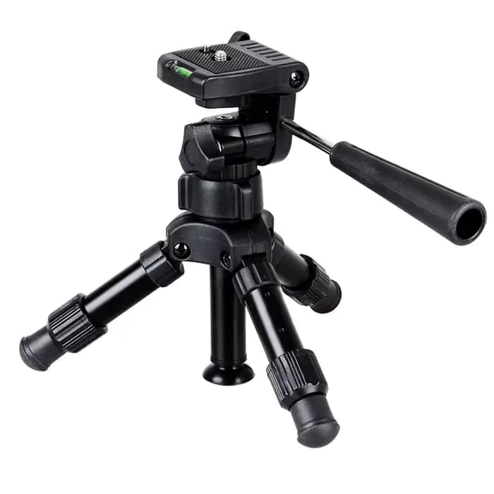 Portable photographie voyage Compact léger Smartphone Mini trépied support d'appareil photo avec tête pour appareil photo de téléphone Portable