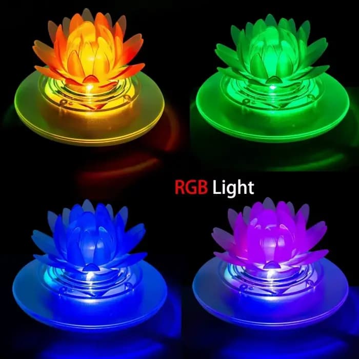 Lampe Solaire Flottante à LED pour Piscine et Fontaine, Éclairage Décoratif d'Extérieur, Étanche, RVB