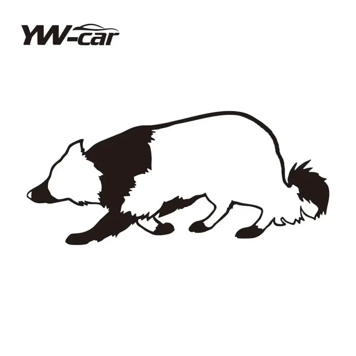 Boutique de décalcomanies cadeaux : autocollant de race Border Collie - Un must - Avoir un accessoire extérieur pour les amoureux des chiens
