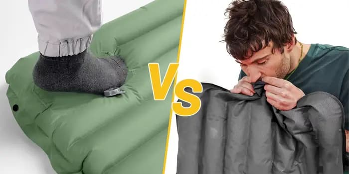 TPU nouveau coussin gonflable de 10 cm avec oreiller pression des mains pied