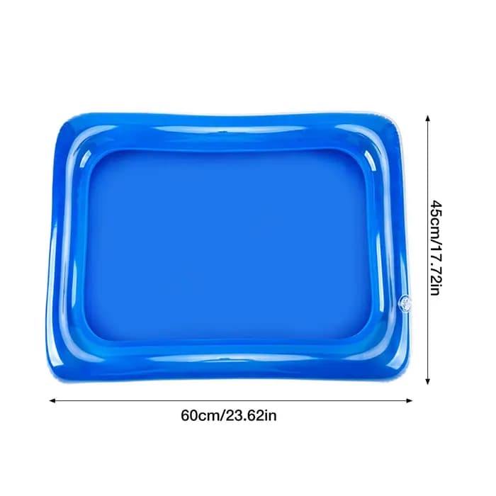 Bain de pieds gonflable portable pour la plage, le camping, les vacances, le jardin, la terrasse, l'hôtel et la maison