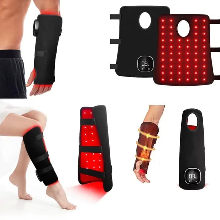 Dispositif de thérapie par la lumière rouge pour les douleurs aux jambes et aux bras