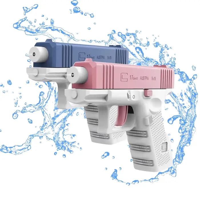 Pistolet à eau | Jet puissant à pression manuelle | Longue portée 32 pieds | Pour les jeux de pistolets à eau pour les fêtes estivales en plein air sur la plage