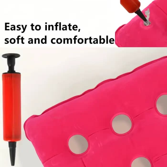 Coussin de siège à coussin d'air pour soulager la sciatique du dos