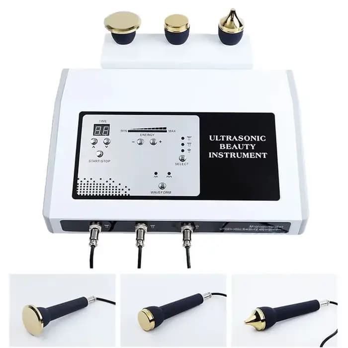 2025 la nouvelle Machine à ultrasons Portable 1 MHZ et 3 MHZ thérapie soins de la peau
