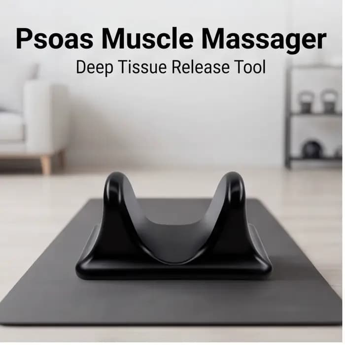 Masseur pour les muscles psoas – Outil de massage des tissus profonds pour les ischio-jambiers