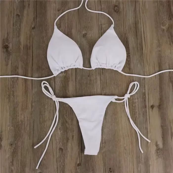 Maillot de bain d'été femmes Sexy Bikini ensemble push-up rembourré soutien-gorge string deux pièces maillots de bain maillots de bain maillot de bain femme sexy maillots de bain