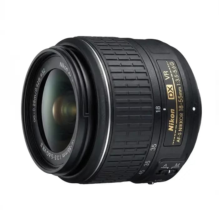 Objectif d'appareil photo reflex numérique Nikon AF-S NIKKOR DX 18-55mm f/3.5-5.6G VR II NIKON Zoom