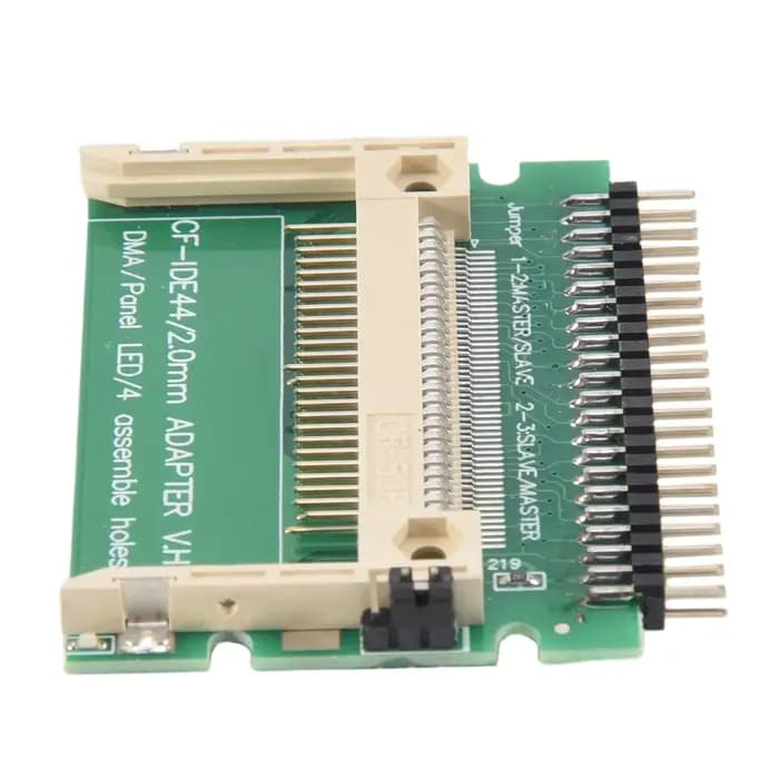 La plus nouvelle carte Compact Flash Cf vers Ide 44 broches 2Mm mâle 2.5 pouces Hdd adaptateur de démarrage convertisseur