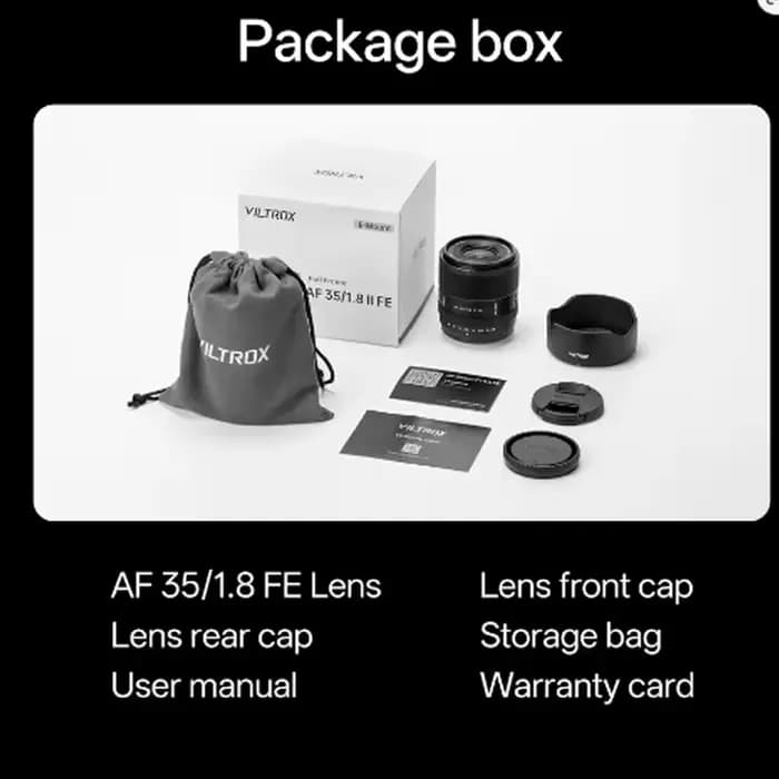 Objectif d'appareil photo plein format Viltrox AF 35mm 55mm F1.8 EVO, mise au point automatique, grande ouverture, objectif humaniste pour monture Sony FE, monture Nikon Z