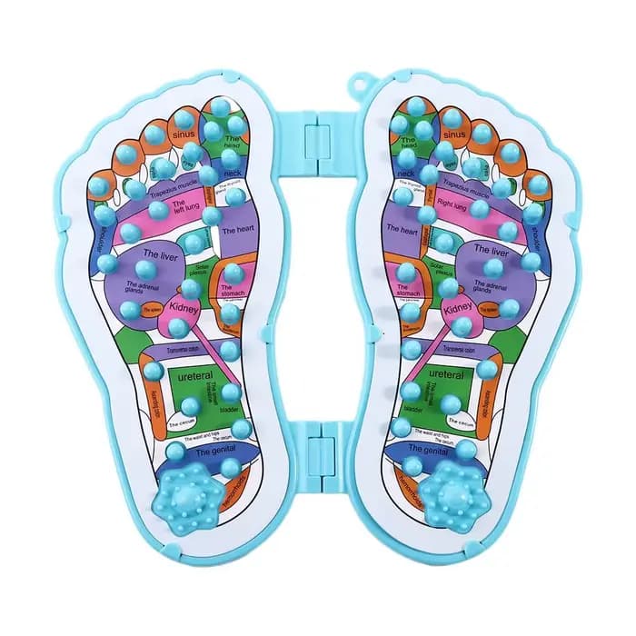 Tapis de massage des pieds par acupression et réflexologie