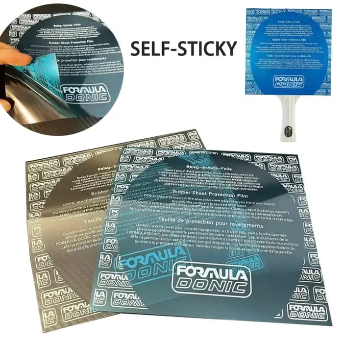 DONIC – Film de protection pour raquette de Tennis de Table, auto-adhésif, anti-poussière, étanche, accessoires pour outils en caoutchouc