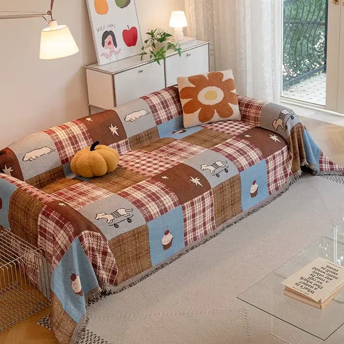 Housse de canapé haut de gamme, nouvelle, toutes saisons, universelle, en tissu, style moderne, une pièce, couverture intégrale, anti-griffures pour chats