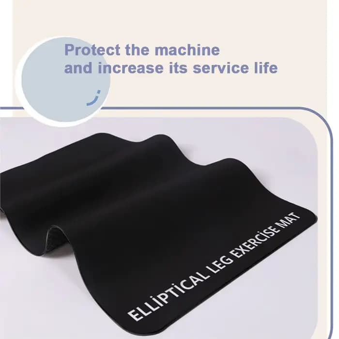 Tapis d'exercice elliptique pour les jambes, à poser sous le bureau, pour une stabilité accrue, tapis d'exercice pour les pieds assis, pour le fitness et le sport