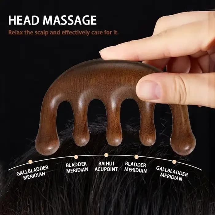 Peigne de massage Gua Sha