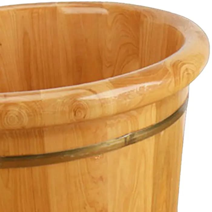 Baignoire à pieds en bois