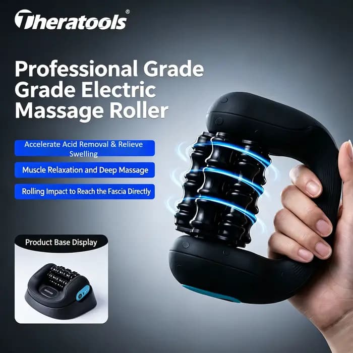 Rouleau de massage électrique pour tissus profonds