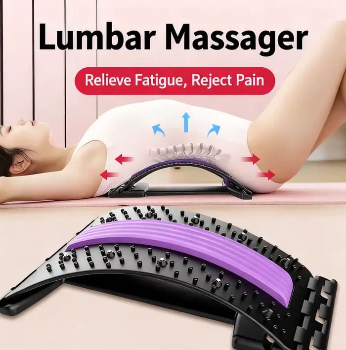 Masseur lombaire pour soulager les douleurs vertébrales