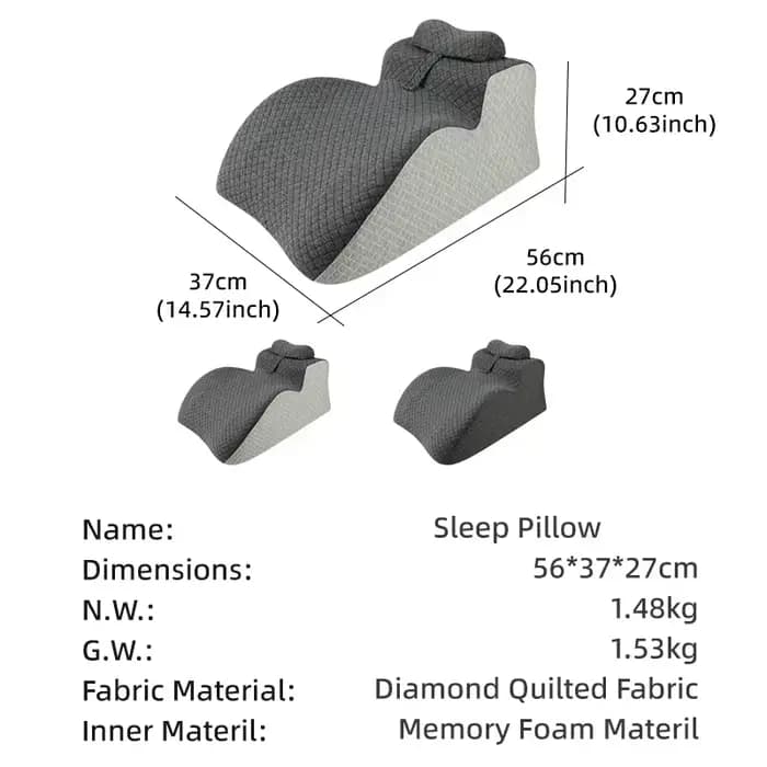 Oreiller Confortable pour un Sommeil Profond et Apaisant