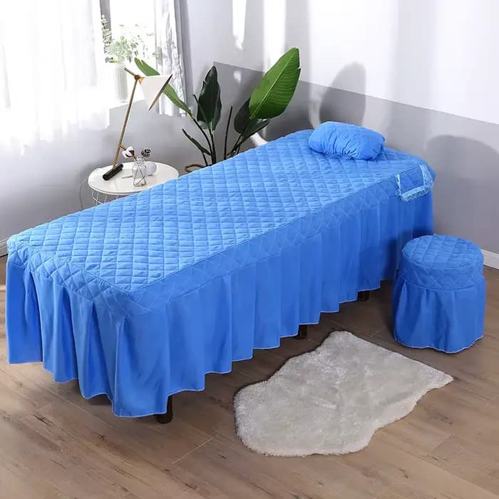 1 pièce Housse de lit de massage pour table de salon de beauté et SPA