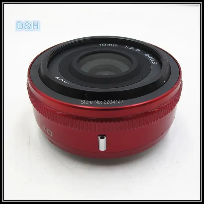 95% nouvel objectif d'origine 10mm pour Nikon 1 NIKKOR 10mm F/2.8 unité d'objectif appliquer à J1 J2 J3 J4 J5 V1 V2 V3