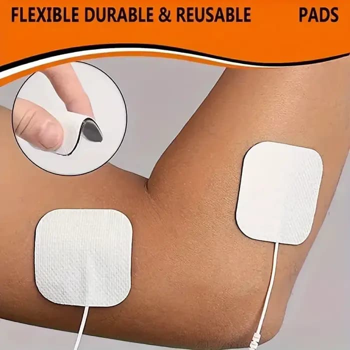 Électrodes TENS, patchs de gel conducteurs pour stimulateur musculaire EMS