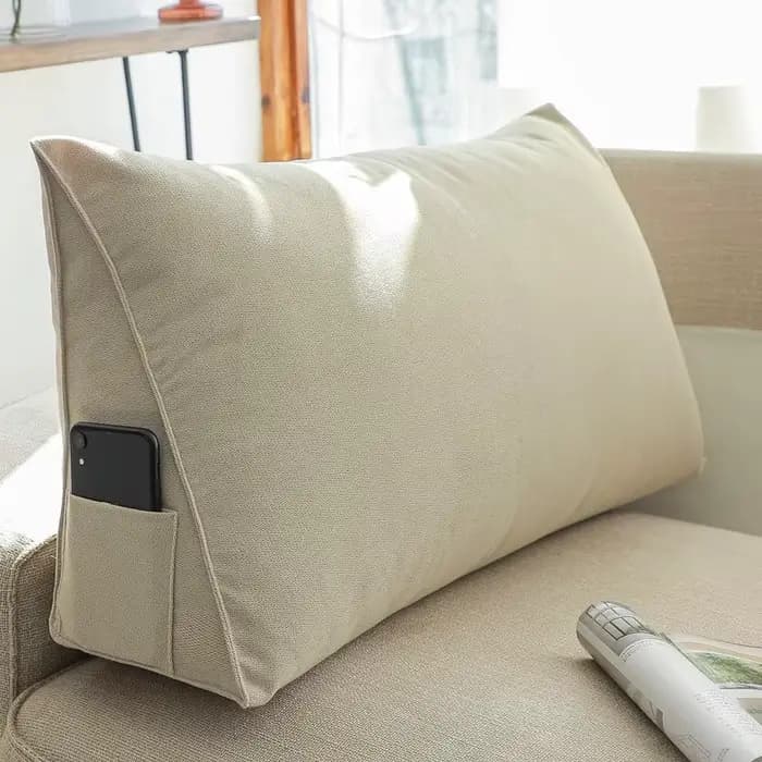 Bureau canapé chevet dos coussin chaise longue TVReading