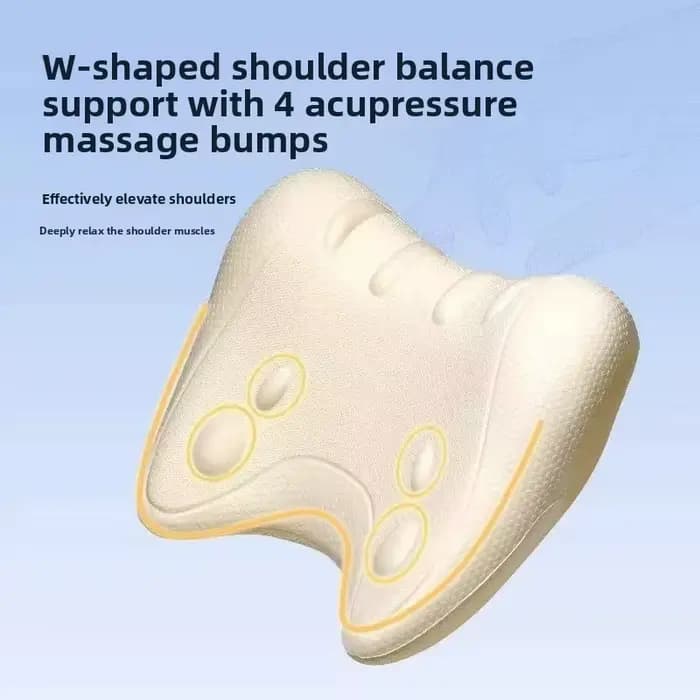 Oreiller de massage cervical avec contour en U
