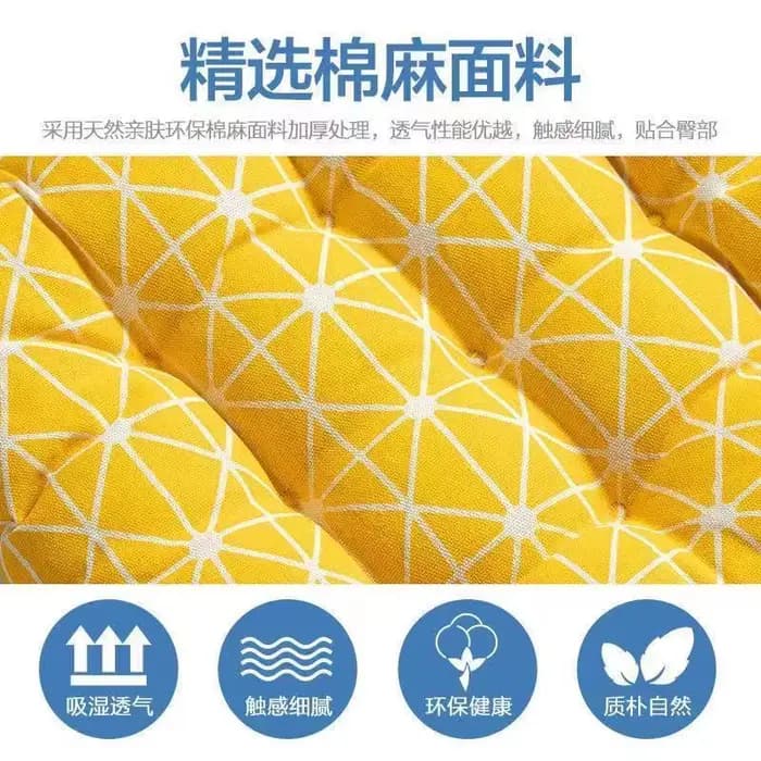Coussin Rond Épais Anti-Irritation pour Bureau