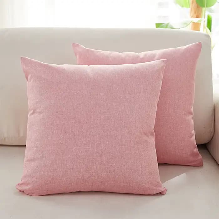 Juste de coussin en lin pour canapé, taie d'oreiller, salon, extérieur, décoration d'intérieur, 45x45cm