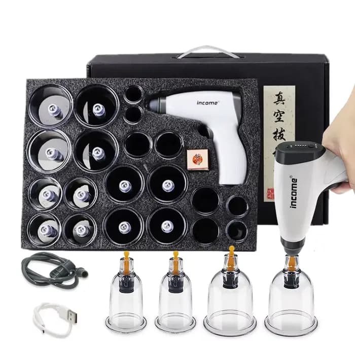 Ensemble de ventouses électriques Massage corps tasses Anti Cellulite ventouse sous vide physiothérapie masseur pots