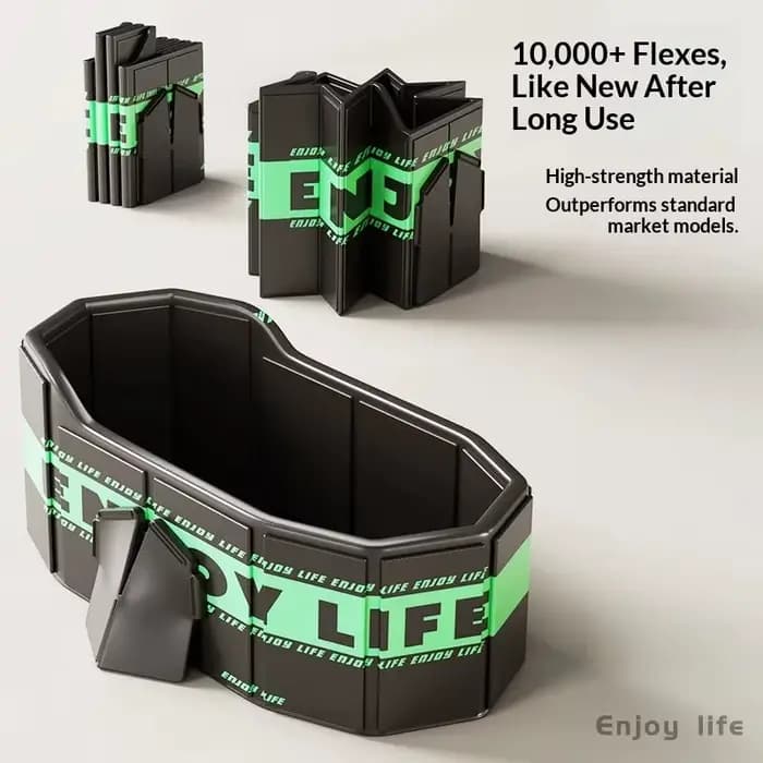 Baignoire de récupération par cryothérapie portable et pliable pour adultes