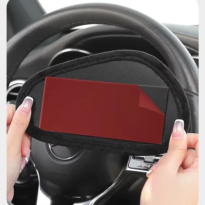 Coussin de genou pour voiture, coussin de genou doux pour l'intérieur de la voiture, oreiller confortable en peluche, support universel pour les coudes et les cuisses, accessoires de voiture