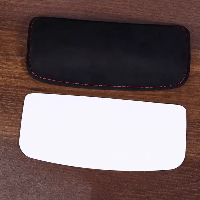 Coussin de genou en cuir pour voiture, coussin intérieur confortable et élastique en mousse à mémoire de forme, support de cuisse, accessoires intérieurs pour voiture