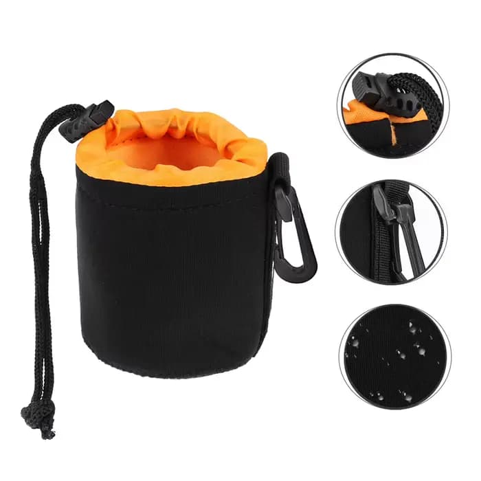 Poudres d'objectif d'appareil photo en néoprène, étui souple étanche pour la plupart des appareils photo reflex numériques, IL, Sony