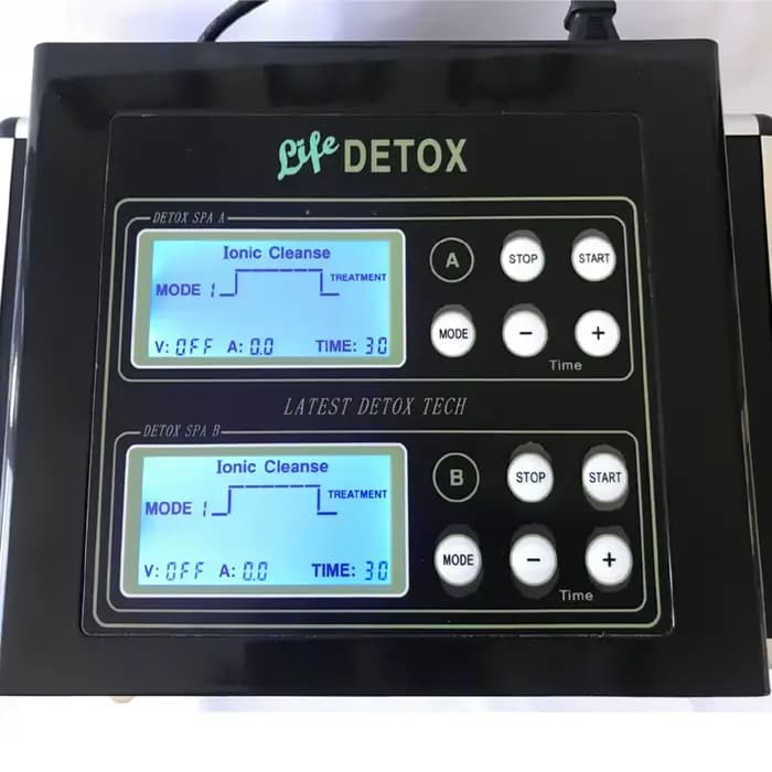 Machine ionique de détox des pieds à double système