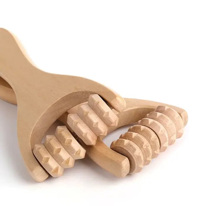 Rouleau en bois masseur thérapie corps