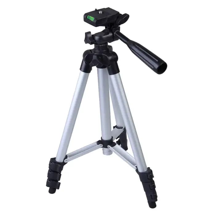 Trépied de caméra en aluminium pour appareil photo reflex numérique Canon Nikon Sony, caméscope vidéo