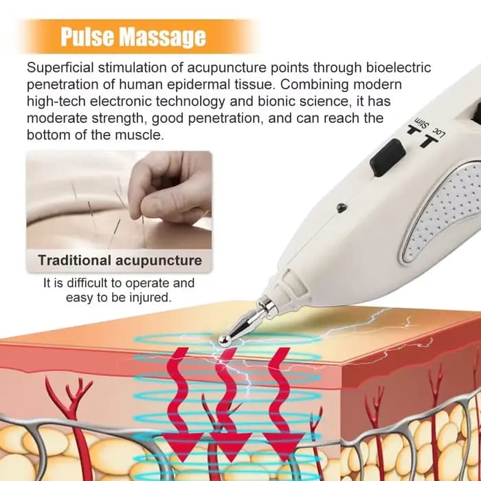 Stylo d'acupuncture électronique laser