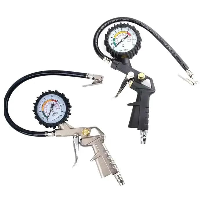 Manomètre de pression des pneus, pistolet de gonflage, compresseur d'air 220 PSI avec fonction de dégonflage, cadran mécanique pour voiture, moto, vélo