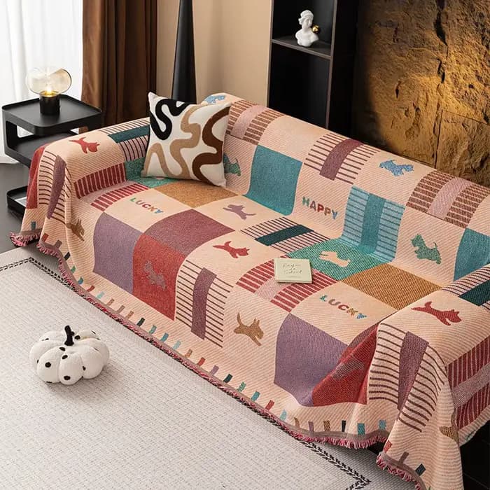 Housse de canapé haut de gamme, nouvelle, toutes saisons, universelle, en tissu, style moderne, une pièce, couverture intégrale, anti-griffures pour chats
