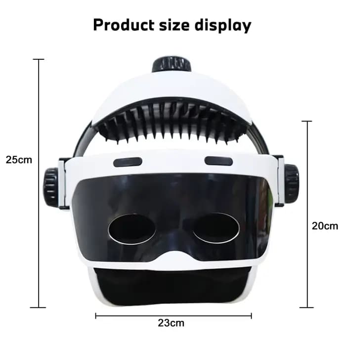 Casque de Massage électrique à pression d'air